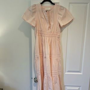 Anthropologie Somerset Dress Pink petite